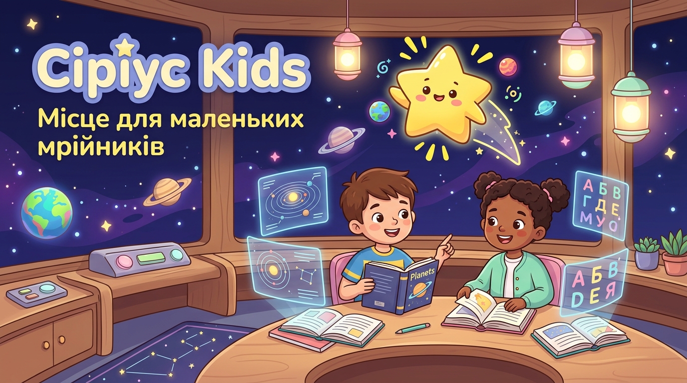 Діти в космічному класі